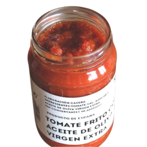 Tomate frito casero con aceite de oliva Pepejo El Labrador 370gr.