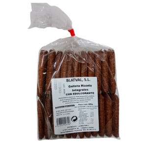 Galletas integrales con edulcorante 400gr. 10 paquetes caja