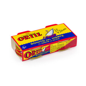 Bonito del norte en aceite de oliva Ortiz. bipack