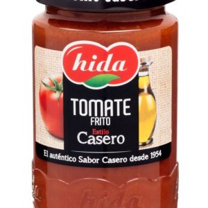 Tomate frito hida tarro cristal 350gr.