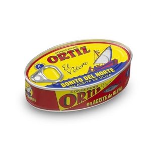 bonito del norte con aceite de oliva Ortiz. 112gr.
