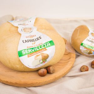 Queso servilleta semicurado de cabra