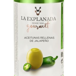 Aceitunas Rellenas de Jalapeño La Explanada 350gr