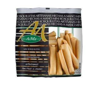 Mini Rosquilletas Caseras Al Punto De Sal.  Caja 20 unidades