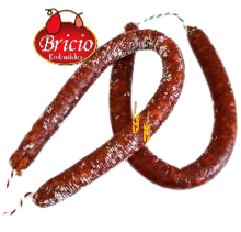 Chorizo Sarta Dulce Bricio. 4 unidades de 400gr.