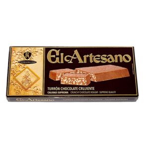 Turrón De Chocolate Crujiente El Artesano 200gr.